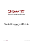 Waste Management Module - Stephen F. Austin State University