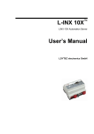 L-INX 10X User`s Manual