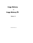 Image Alchemy User`s Manual