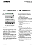 PXC Compact Series for BACnet Networks
