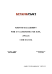 Strongpilot Ground Management Tool