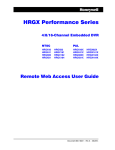 HRGX Performance Series 4/8/16