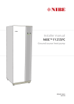 Installer manual NIBE™ F1255PC