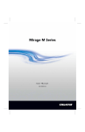 Christie Mirage M Series User Manual