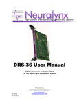 DRS-36 User Manual