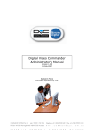 DVC Admin User Manual