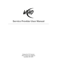 Substance Abuse Service Provider Manual - Encompass