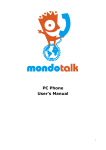 softphone manual - Mondotalk Residential Services