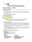 Human Keratinocyte Manual - Zen