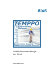 TEMPPO Requirement Manager User Manual