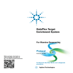 HaloPlex Target Enrichment System