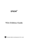 Endeavor - User Manual - VGA Utilities Guide