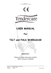 036-01v3 Tilt & Fold Wheelbase User Manual
