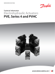 PVE Series 4 Electrical Actuating Module for PVG 32/100