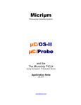 OSs-Micrium-Learning Centre-Application Notes