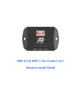 ARP 2.0 & ARP + Fan Control v2.1 General Install Guide
