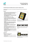 Technical Specification FLUXUS® F608**-A2