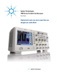 Agilent Technologies 1000 Series Portable Oscilloscopes