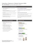 Humatrope Statement of Medical Necessity form