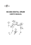 HD-006 DIGITAL DRUM - huaxin