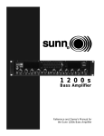 SUNN 1200 S Amp