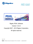 Rigaku PDXL Software Version 1.8.0.3 Copyright 2007