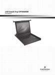 LCD Console Tray CFP185KMM