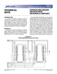 Interfacing SDRAM Devices with Motorola`s MPC8xx