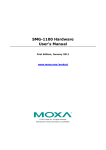 SMG-1100 Hardware User`s Manual