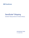 SendSuite® Shipping - Pitney Bowes User Forum