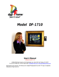 DF-1710 Manual - Pragmatic Designs Inc.