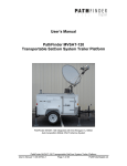 User`s Manual PathFinder MVSAT-120