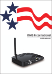 User Manual - DMS International