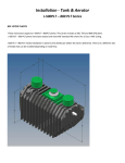 Installation - Tank & Aerator