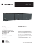 AudioSource AMP210 / AMP310 Owners Manual