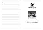 English - Electronic Levelling System