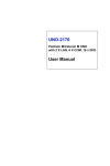 Advantech UNO-2176 User Manual