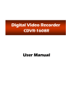 User Manual Digital Video Recorder