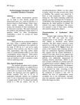 Particle Imaging Velocimetry of Self