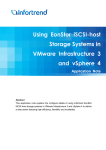 Using EonStor iSCSI-host Storage Systems in VMware Infrastructure