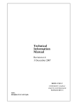 Technical Information Manual