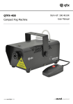 QTFX-400 Compact Fog Machine