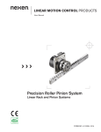 Precision Roller Pinion System