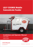 LELY COSMIX Mobile Concentrate Feeder