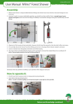 User Manual Wilms® Forest Shower