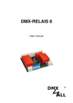DMX-RELAIS 8 - DMX4ALL GmbH
