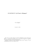 SYMPHONY 5.0 User`s Manual - Coin-OR