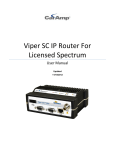 Viper SC IP Router For Licensed Spectrum