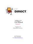 ITDirect™ User Manual Requester