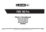 POD® HD Pro Pilot`s Handbook - Revision C
